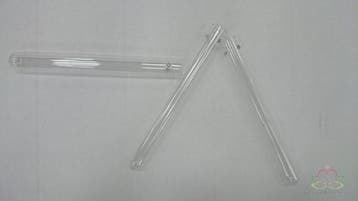 Reageerbuisjes test tube glas 2 gaatjes 15 cm ø1.5 set 12, Ophalen of Verzenden, Nieuw