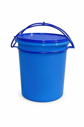 Tupperware Reuze-emmer / Wasemmer / Emmer met flex hengsel, Ophalen of Verzenden, Nieuw