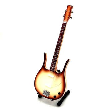 Miniatuur replica Danelectro basgitaar V De Angelis Maneskin, Ophalen of Verzenden, Nieuw, Pop, Beeldje of Miniatuur