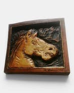 Valentino Dionisi - Bloksnijwerk/relief, Testa equina - 37