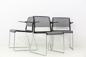 te koop gebruikte Wilkhahn Aline stapelstoelen en barkrukken, Vergader- of Presentatieruimte, Ophalen of Verzenden, Gebruikt, Stoel