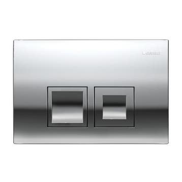 Geberit Delta-50  Drukplaat  Mat-chroom, Verzenden, Nieuw