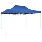 vidaXL Partytent Blauw 291 x 431 x 315 cm Oxford Stof, Verzenden, Nieuw, Partytent