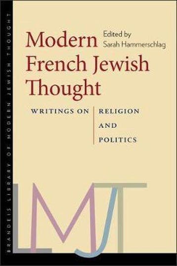 Modern French Jewish Thought - Writings on Religion and, Verzenden, Gelezen, Sarah Hammerschlag