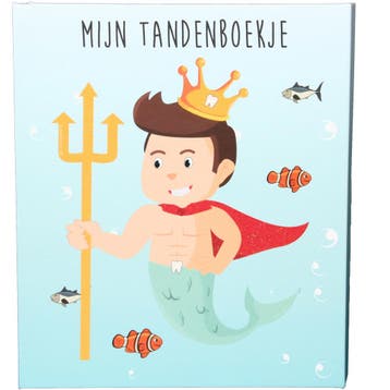 Tandenpret tandenboekje Neptunus be van €22,50 voor €11,25, Ophalen of Verzenden, Nieuw