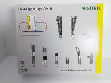Minitrix N - 14311 - Modeltrein (1) - Rail-uitbreidingsset, Nieuw