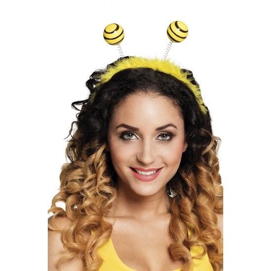 Bijen diadeem geel met zwart - Diadeems, Hobby en Vrije tijd, Feestartikelen, Verzenden