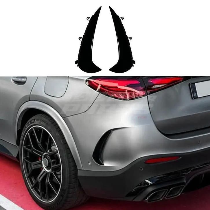 Rear Bumper Canards Voor Mercedes GLC X254 AMG Line & GLC43, Auto-onderdelen, Carrosserie en Plaatwerk, Ophalen of Verzenden