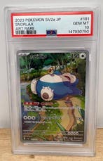 Pokémon - 1 Graded card - Snorlax #181 /165 Full art - PSA, Hobby en Vrije tijd, Verzamelkaartspellen | Pokémon, Nieuw