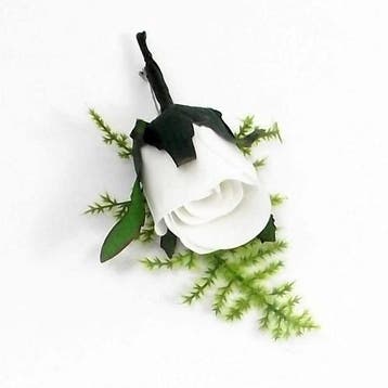 Corsage Romance Bridal Puur Wit, Ophalen of Verzenden, Nieuw