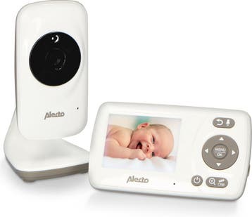 Alecto DVM-71 - Babyfoon met camera - Temperatuurweergave -, Verzenden, Zo goed als nieuw