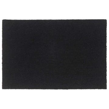 vidaXL Deurmat 60x90 cm getufte kokosvezel zwart, Verzenden, Nieuw