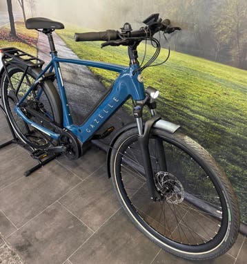 Gazelle Ultimate C380 Electrische Herenfiets - Riem - 65CM, Nieuw, Ophalen of Verzenden, 59 cm of meer, 50 km per accu of meer