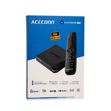 Aceconn Diamond Pro – Krachtige 8K Android TV Box met Voice, Ophalen of Verzenden, Nieuw