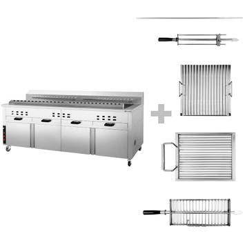 GGM Gastro | Houtskoolgrill - voor Adana- en shish kebab - |, Tuin en Terras, Verzenden, Nieuw, GGM Gastro