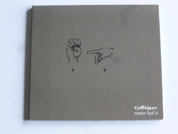 A Balladeer - Rumor had it (gesigneerd), Ophalen of Verzenden, Zo goed als nieuw