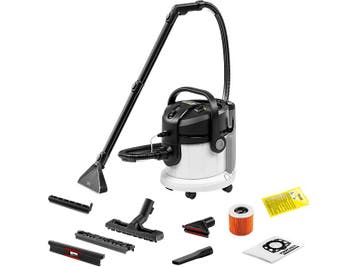 Karcher -  Se 4 - Stofzuiger Met Zak  - Wit, Verzenden, Nieuw, Stofzak, Minder dan 1200 watt