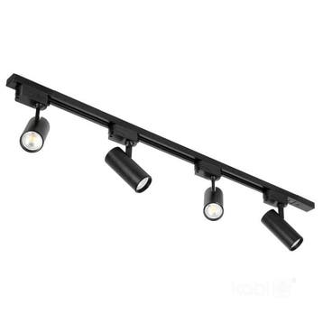 Kobi Nexttrack GO 1-fase railset 1 meter met 4x GU10 spot..., Ophalen of Verzenden, Nieuw