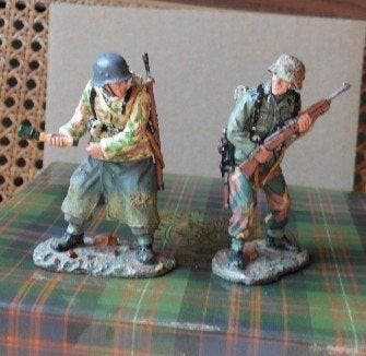 King & Country - Figuur - Duitse Volksgrenadiers Tweede, Nieuw