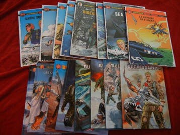 Buck Danny / Buck Danny Classic - 16x C - 16 Album - Eerste, Nieuw