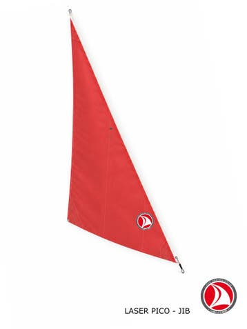 Ventoz Laser Pico Fok - Rood,  nieuw!, Verzenden, Minder dan 15 m², Nieuw, Genua of Fok