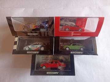 Minichamps 1:43 - Modelauto (5) - Assortite - Assortite, Nieuw