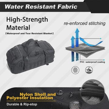 45L Outdoor Rugzak - Molle Tactische Duffel Bag voor Sport,, Verzenden, Nieuw
