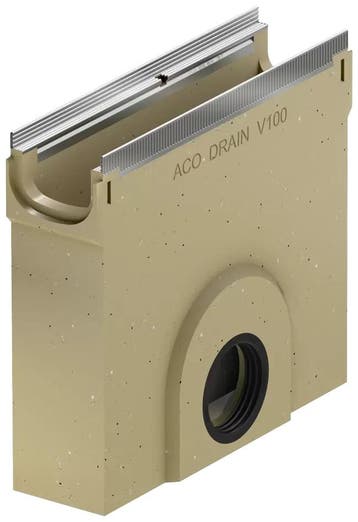 ACO Multiline Sealin HV100E Vuilvanger Ø110 mm type100 RVS, Ophalen of Verzenden, Nieuw
