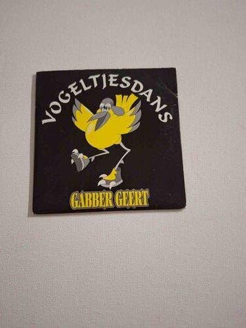 Gabber Geert Vogeltjesdans cd single, Cd's en Dvd's, Verzenden, Nieuw in verpakking