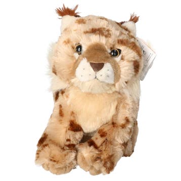 Wild Republic lynx knuffel - pluche - 30 cm - dierenknuffel, Verzenden, Nieuw