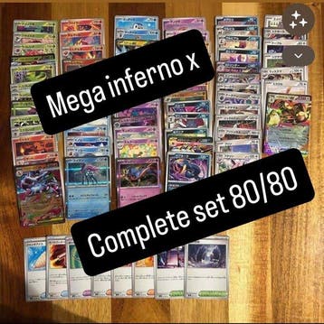 Inferno x set 80/80, Nieuw