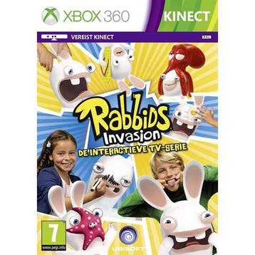 Xbox 360 Rabbids Invasion, Verzenden, Zo goed als nieuw