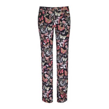 MAC • zwarte Angela jeans vlinder • 36, MAC, Verzenden, Nieuw, Zwart