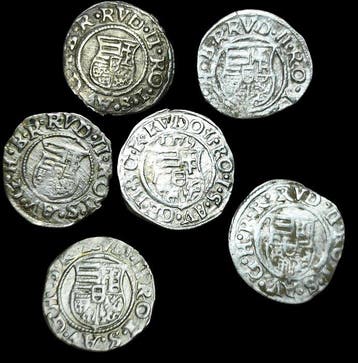 Hongarije, Heilige Roomse Keizer. Rudolf (1576–1608) Silver