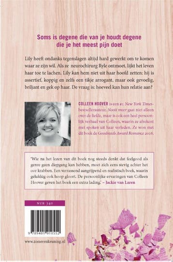 Nooit meer / Lily & Atlas / 1 9789401910552 Colleen Hoover, Verzenden, Zo goed als nieuw, Colleen Hoover