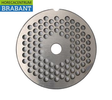 HCB RVS Plaat voor gehaktmolen maat 32, 6 mm Slagerij Horeca, Ophalen of Verzenden, Nieuw in verpakking
