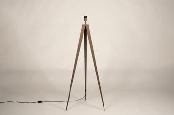 Rietveld Vloerlampen - Bruin - Metaal, Verzenden, Nieuw