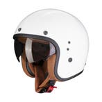 Scorpion Belfast Evo Luxe Wit Jethelm, Motoren, Jethelm, XXL, Nieuw met kaartje, Overige merken