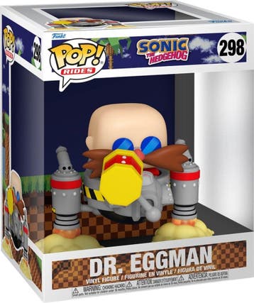 Funko Pop! - Sonic the Hedgehog Jumbo Dr. Eggman #298 |, Verzenden, Nieuw