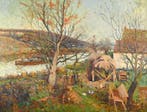 Georges Le Meilleur (1861-1945) - Ferme à Fay-le-Bac,