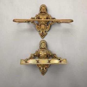 Decoratief ornament (2) - Frankrijk - Klassieke figuren, Antiek en Kunst