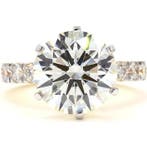 Zonder minimumprijs - Ring - 18 karaat Geel goud - 7.07ct., Nieuw