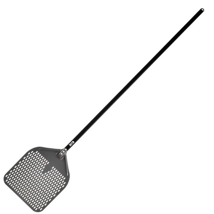 HCB Pizzaschep - geperforeerd blad - 188 cm - geanodiseerd, Tuin en Terras, Pizzaovens, Verzenden