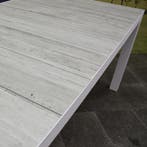Fresno dining tuintafel 160x90xH74 cm wit, Tuin en Terras, Tuintafels, Ophalen of Verzenden, Nieuw