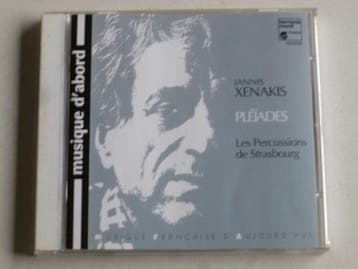 Xenakis - Pleiades / Percussions de Strasbourg, Ophalen of Verzenden, Zo goed als nieuw