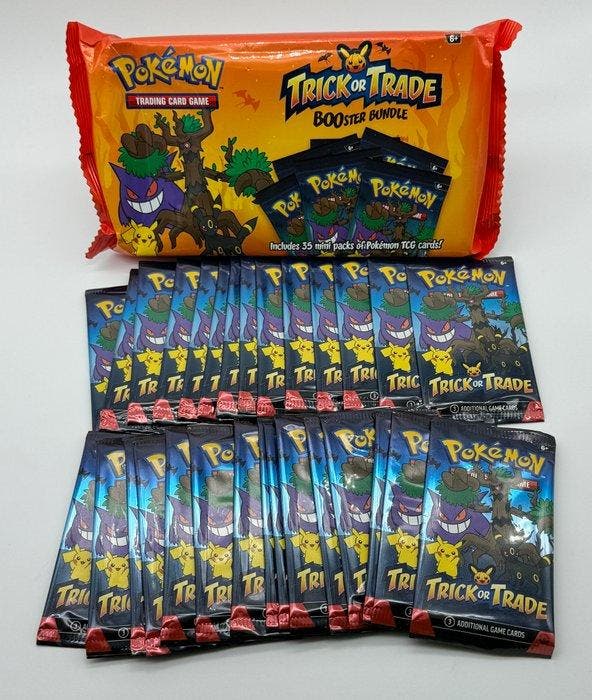Pokémon Booster pack - Lot of x30 Pokemon Sealed Booster, Hobby en Vrije tijd, Verzamelkaartspellen | Pokémon