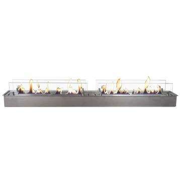 Xaralyn Bio-ethanol brander XXL Geborsteld RVS, Verzenden, Nieuw, Elektrische haard