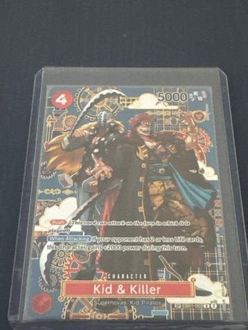Bandai - 1 Card - One Piece - Kid & Killer EB01-003 Full, Nieuw