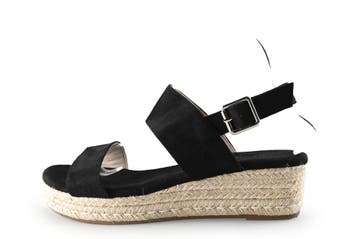 Dolcis Sandalen in maat 40 Zwart, Dolcis, Verzenden, Zwart, Sandalen of Muiltjes