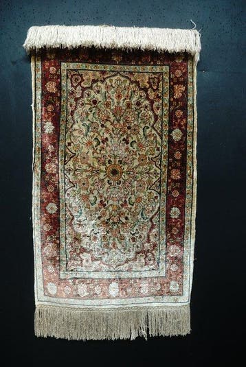 Turkse Hereke zijden tapijt - Tapijt - 87 cm - 51 cm, Nieuw